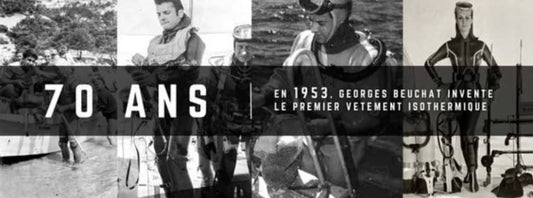 Beuchat célèbre les 70 ans de son invention : la combinaison isothermique