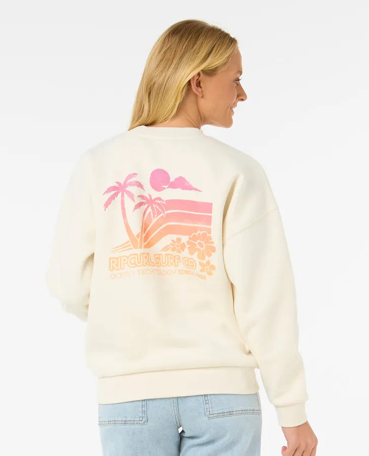 Sweat crew Ocean tech heritage Rip Curl