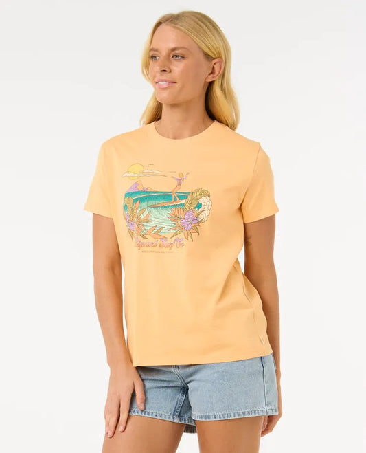 Tee shirt Gliding Rip Curl