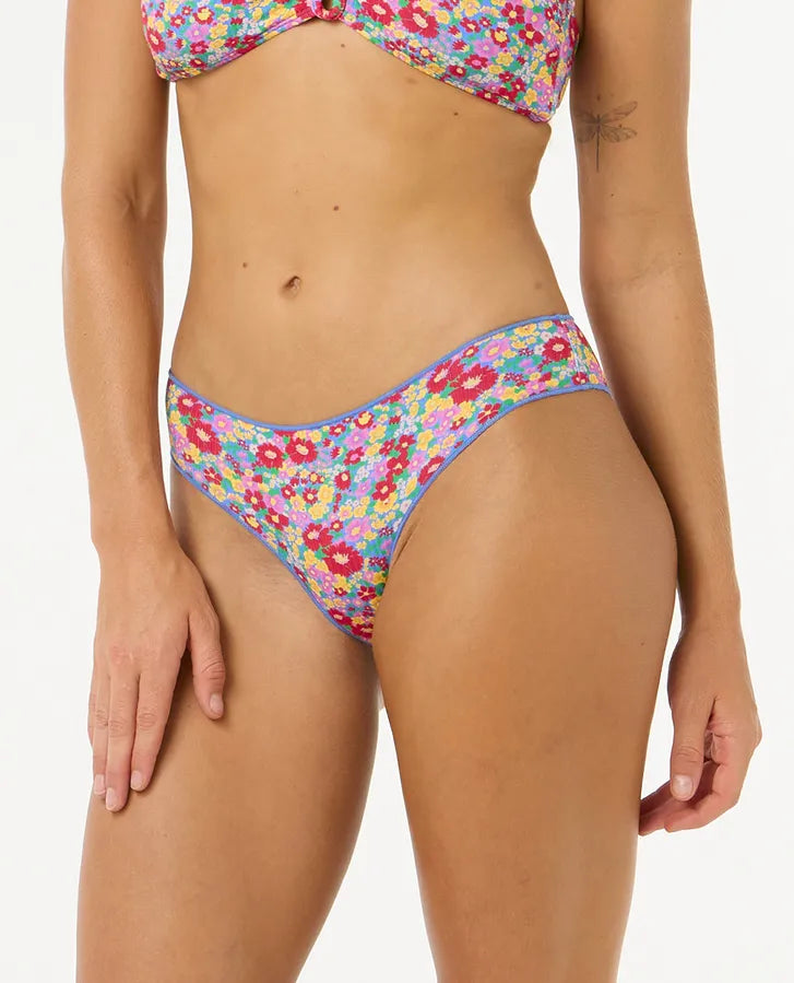 Bas de bikini Las flores cheeky hipster Rip Curl