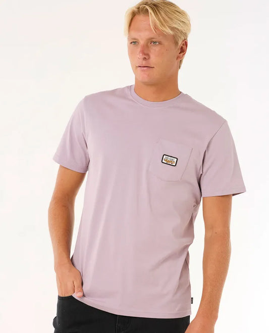 Tee shirt Surf paradise badge Rip Curl