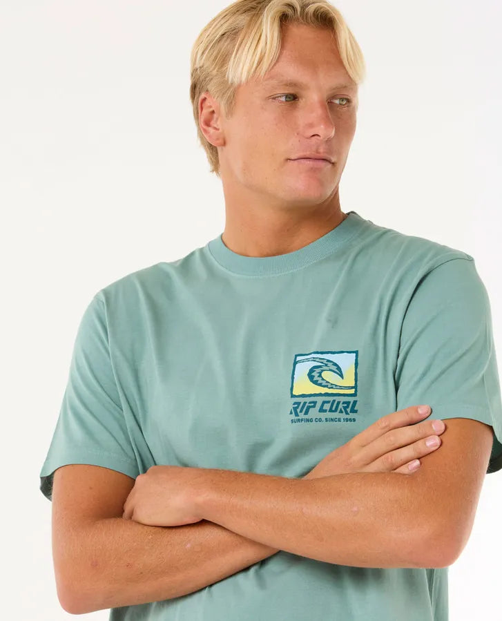 Tee shirt Raw energy trad Rip Curl