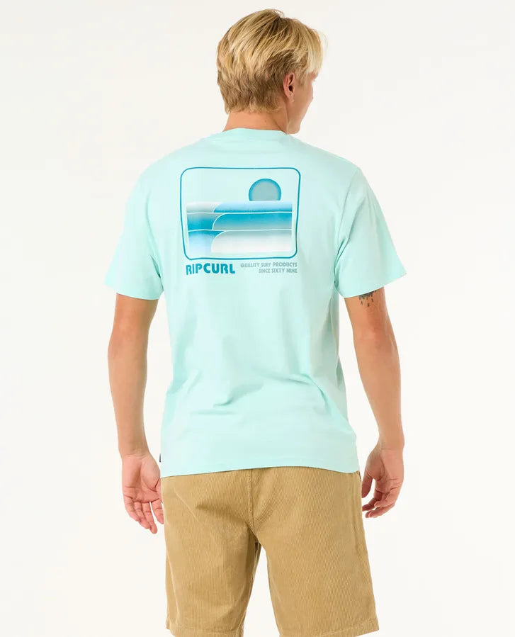 Tee shirt Surf revival stacked Rip Curl