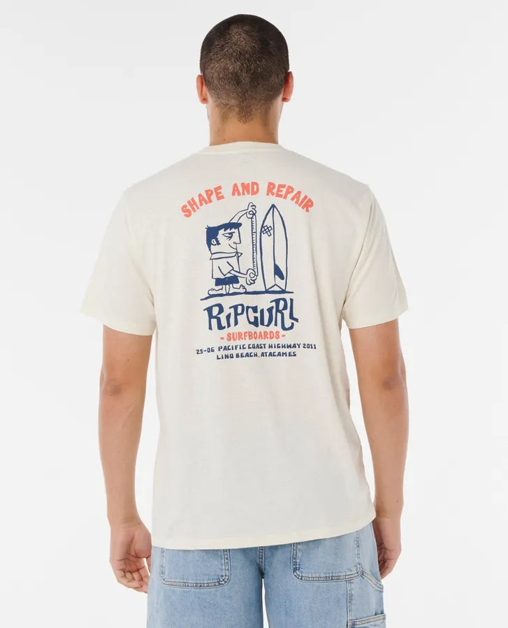 Tee shirt Shaper address Rip Curl