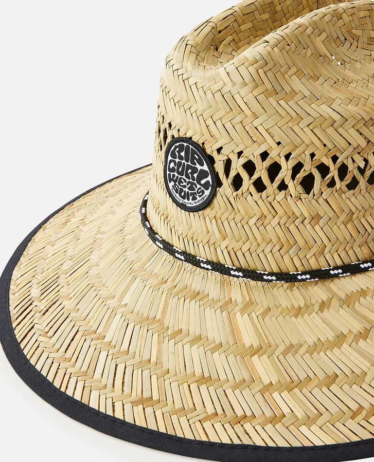Chapeau Logo straw Rip Curl