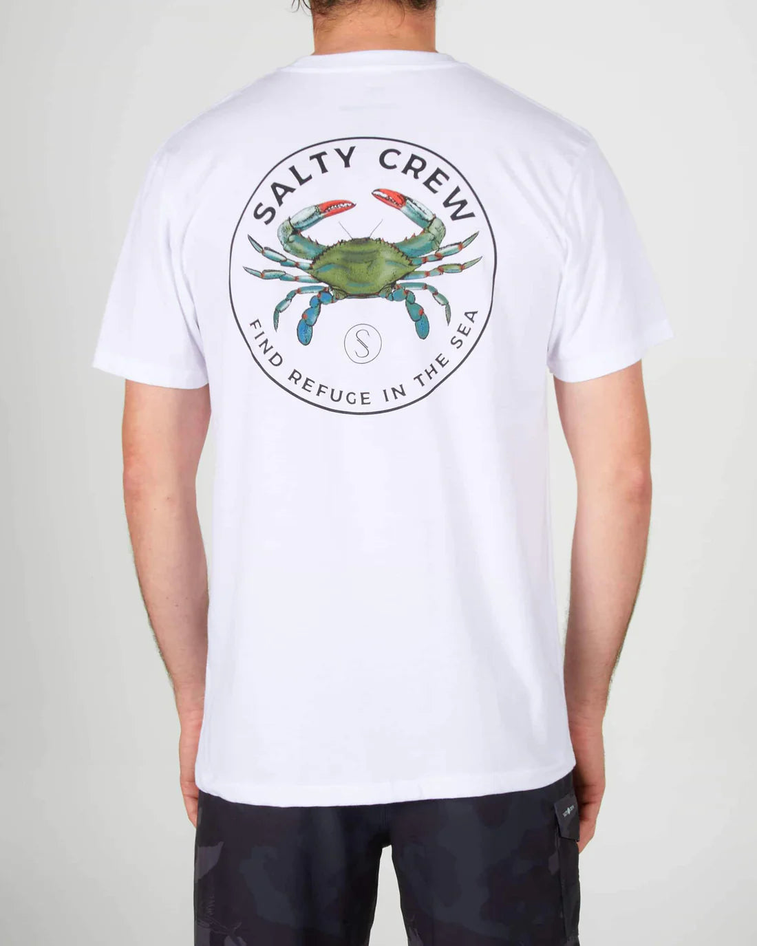 Tee shirt Blue crabber premium Salty Crew