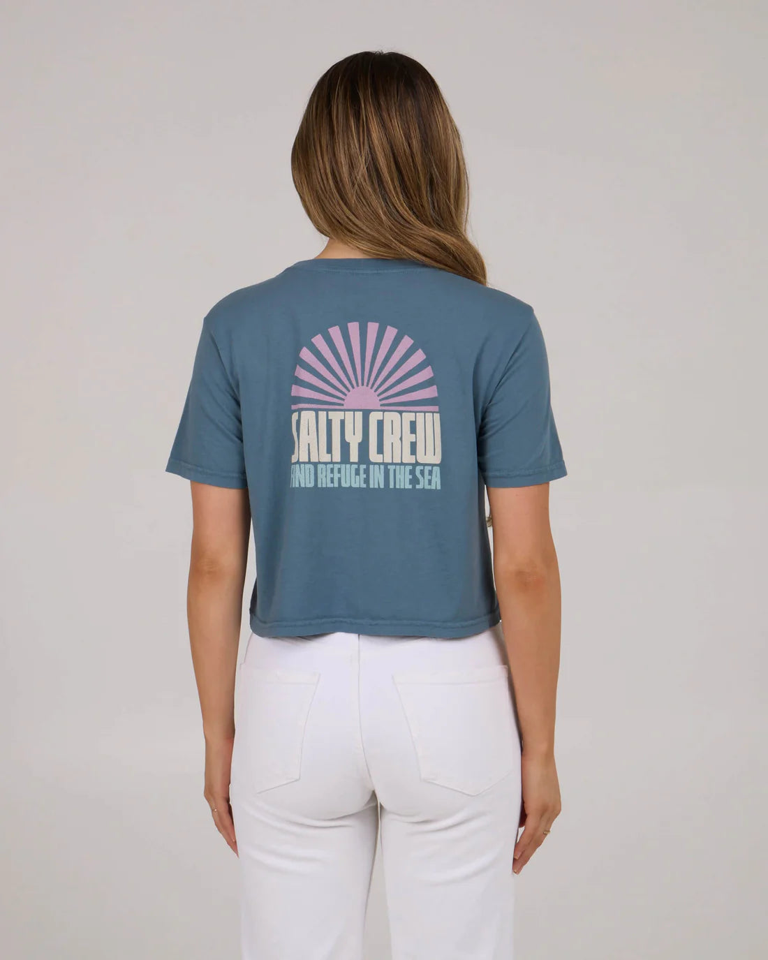 Tee shirt crop In the rays Salty Crew