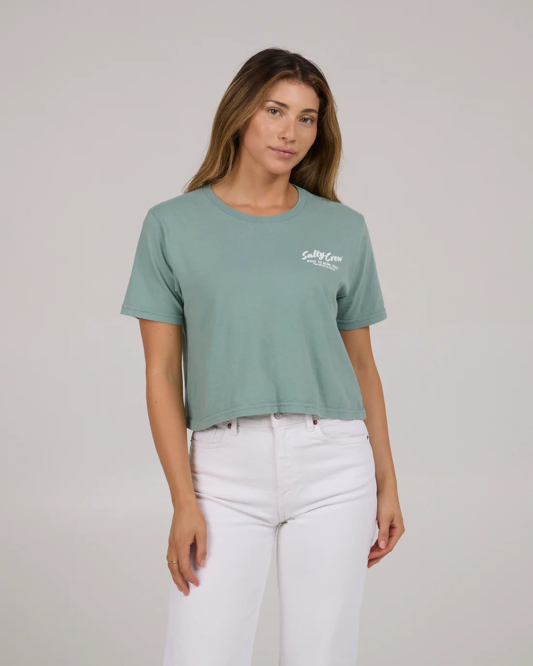 Tee shirt crop Fish bowl Salty Crew