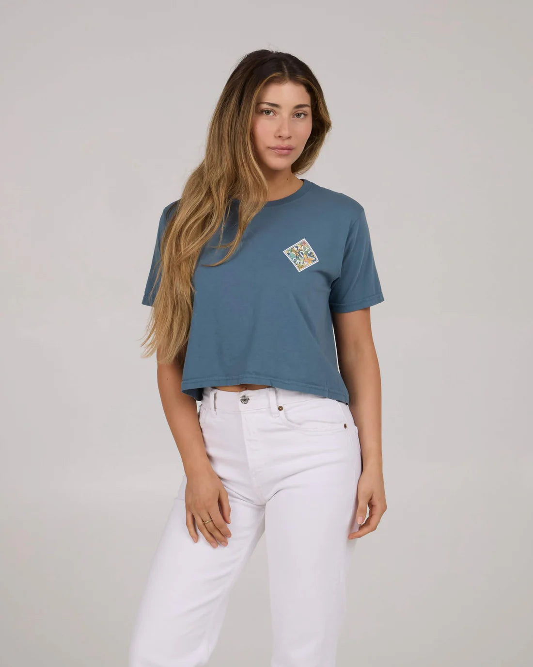 Tee shirt crop Tippet fill Salty Crew
