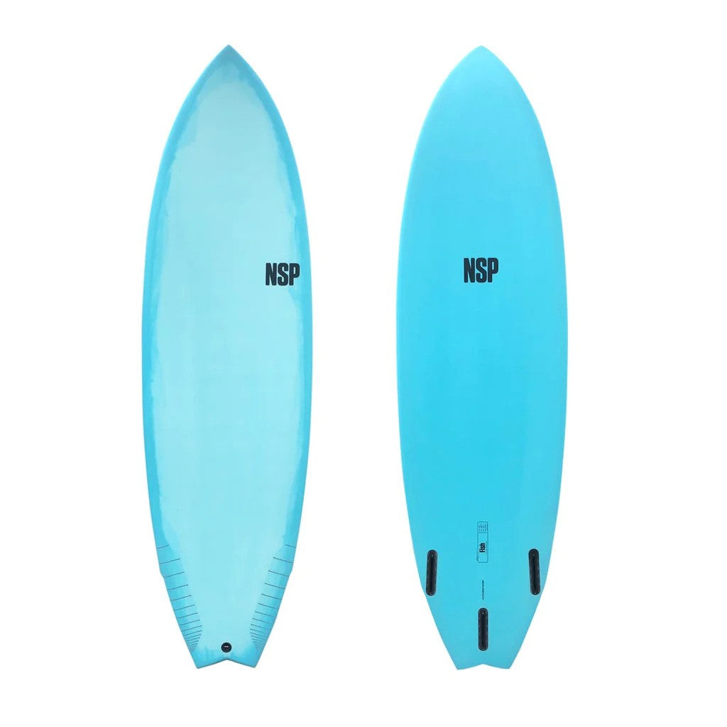 6'8 Fish NSP Protech Blue