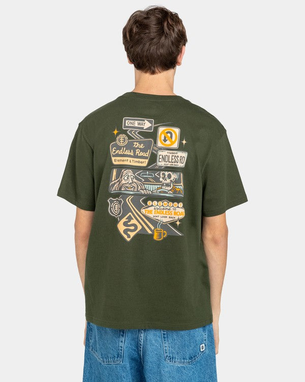 Tee shirt Timber sign Element