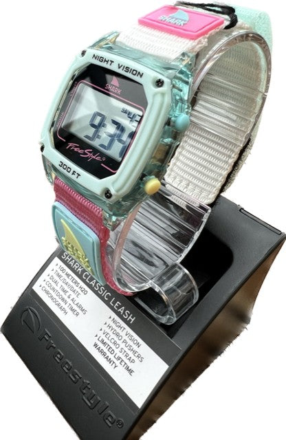 Montre Shark "freestyle" - leash blue