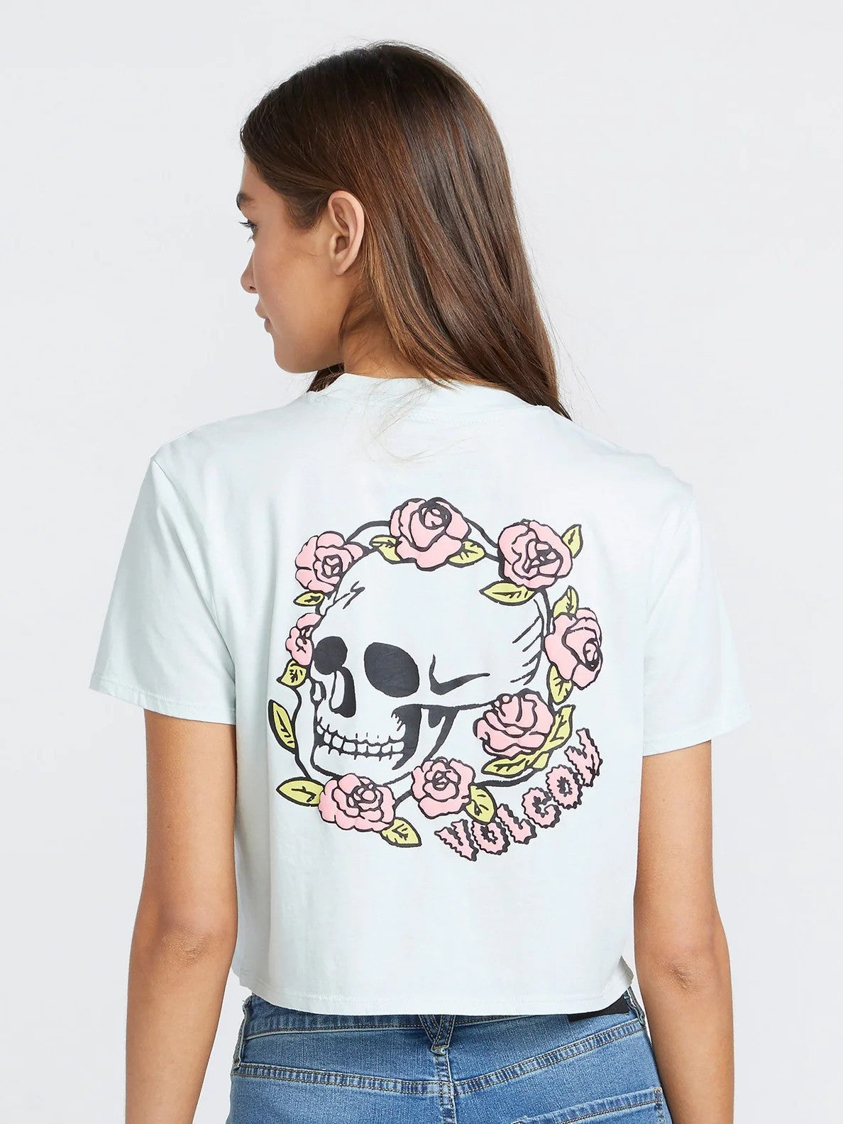 Tee shirt crop Pocket dial Volcom