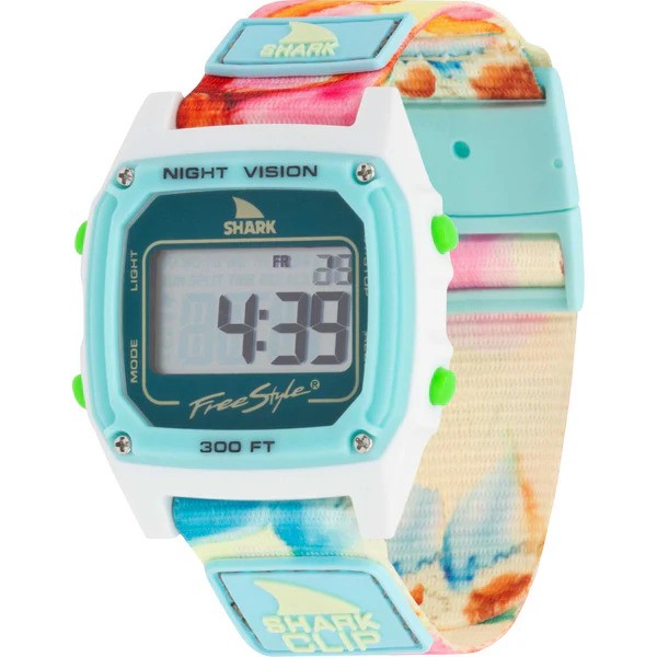 Montre classic clip flower power Shark