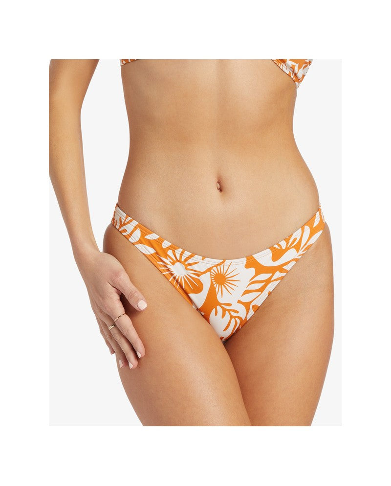 Bas de bikini On island time tropic