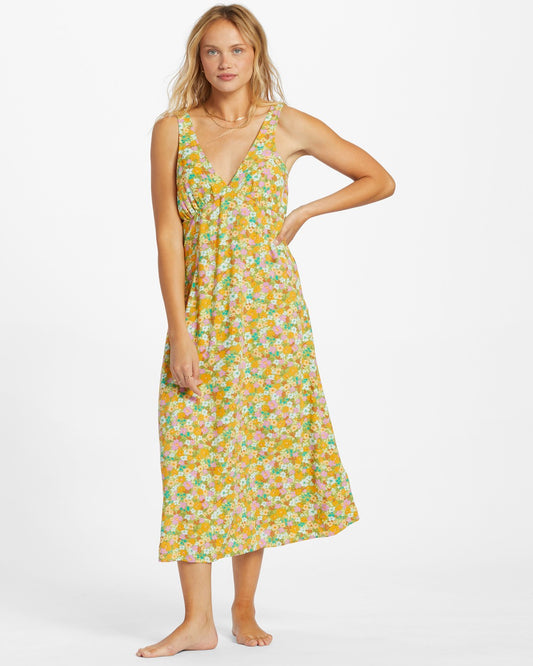 Robe maxi Feel the love Billabong