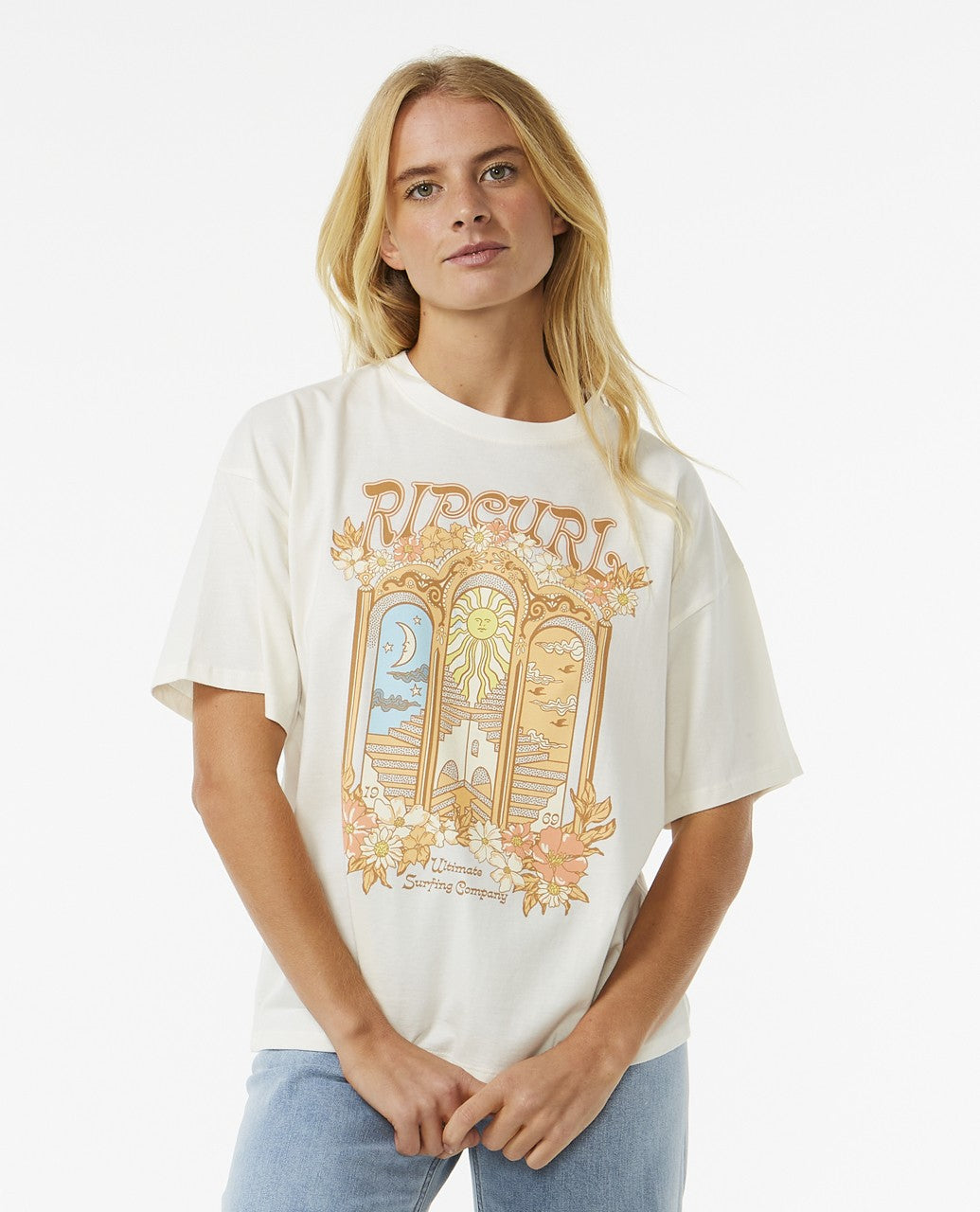 Tee shirt Tropical tour heritage Rip Curl