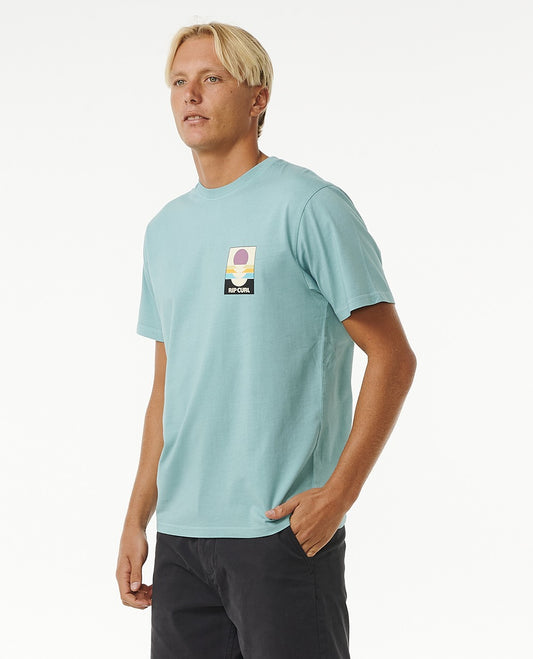 Tee shirt Surf revival peaking Rip Curl