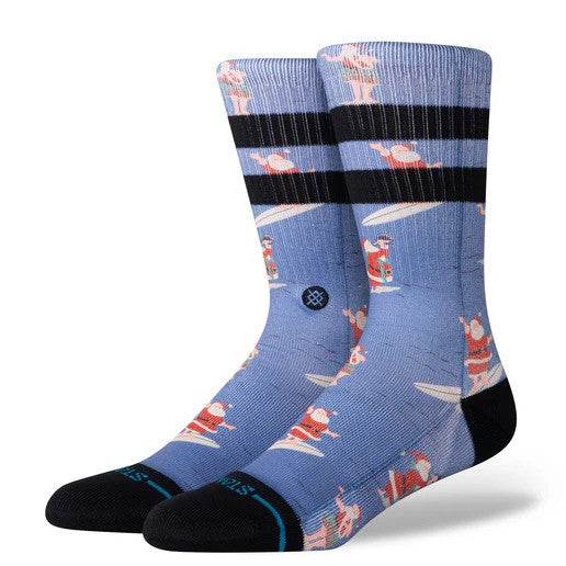 Chaussettes Surfing Santa Crew Stance