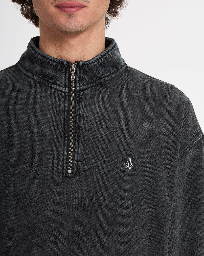Sweat zippé 1/4 Single stone Volcom