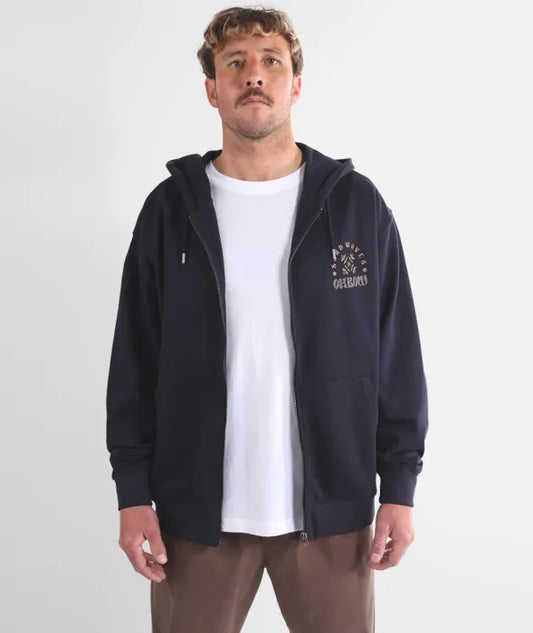 Sweat à capuche zippé Sandwaves Oxbow