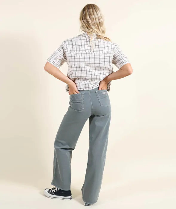 Chemise à manches courtes Checks Oxbow