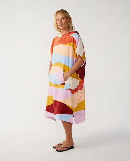Poncho Mixed hooded Rip Curl