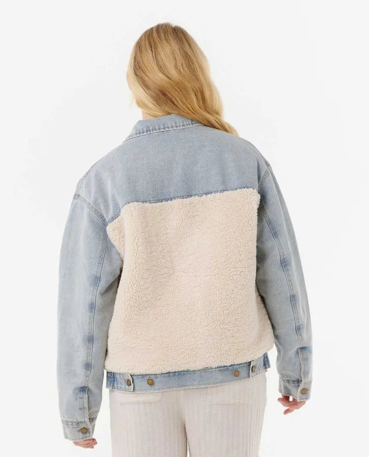 Veste Cruisin sherpa denim Rip Curl