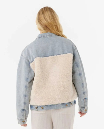 Veste Cruisin sherpa denim Rip Curl