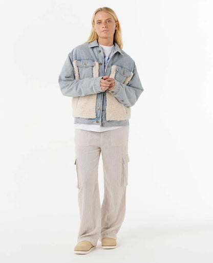 Veste Cruisin sherpa denim Rip Curl