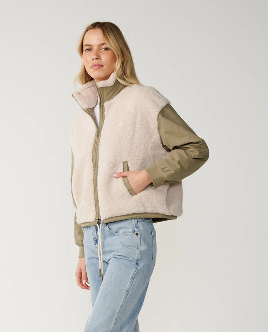 Veste zippée Venture sherpa Rip Curl