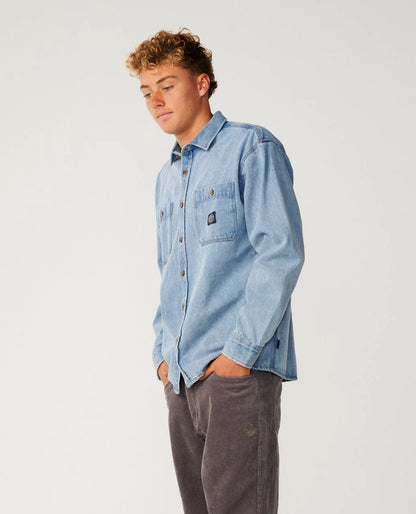 Chemise à manches longues Premium surf denim Rip Curl