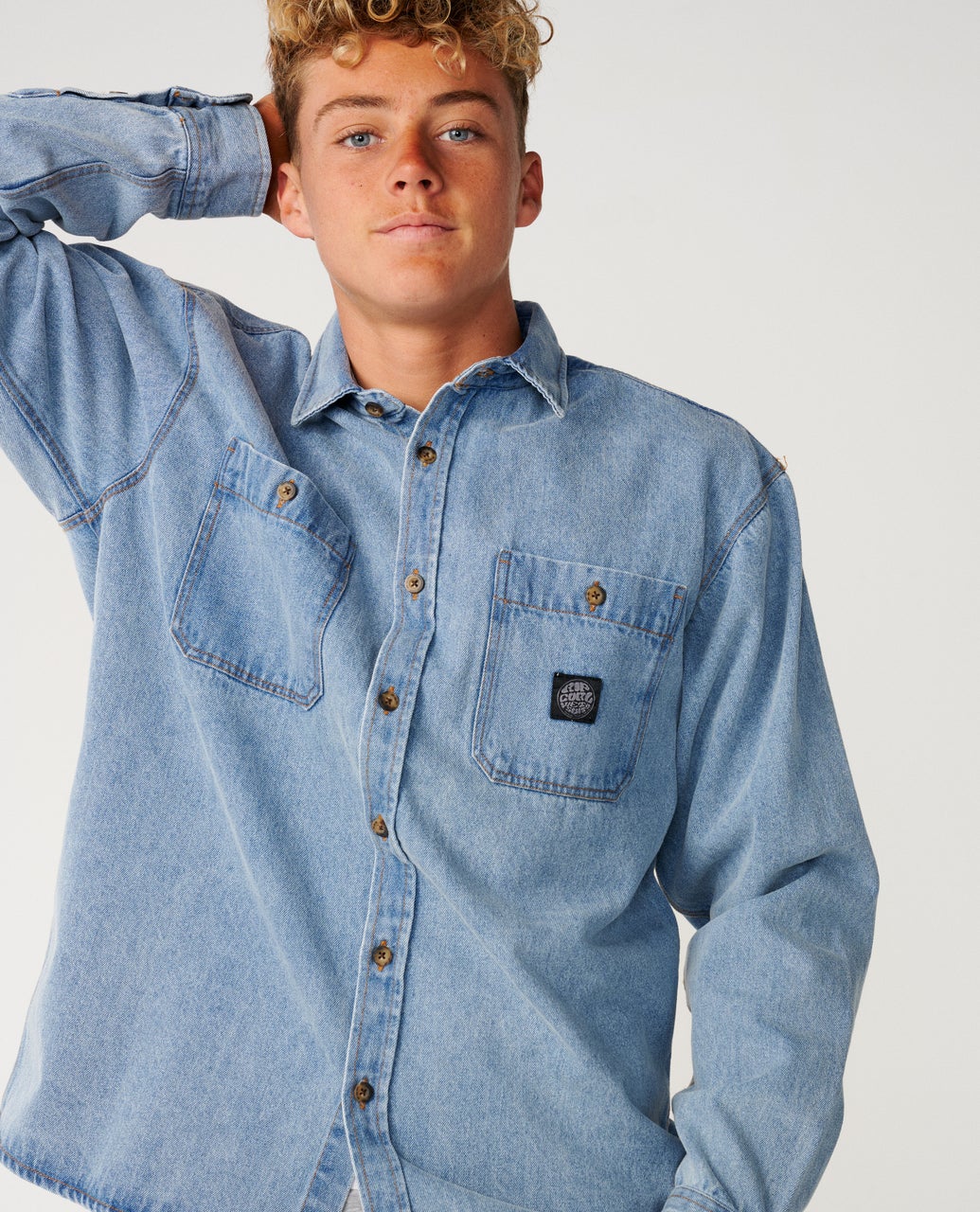 Chemise à manches longues Premium surf denim Rip Curl