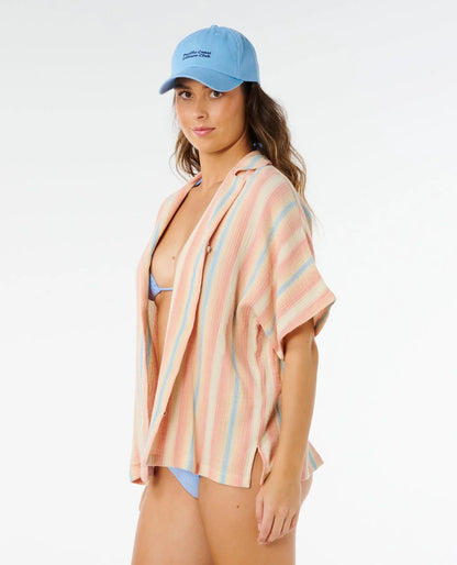 Chemise à manches courtes Premium surf stripe Rip Curl