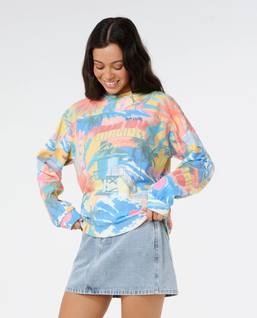 Sweat crew Surf side relax Rip Curl