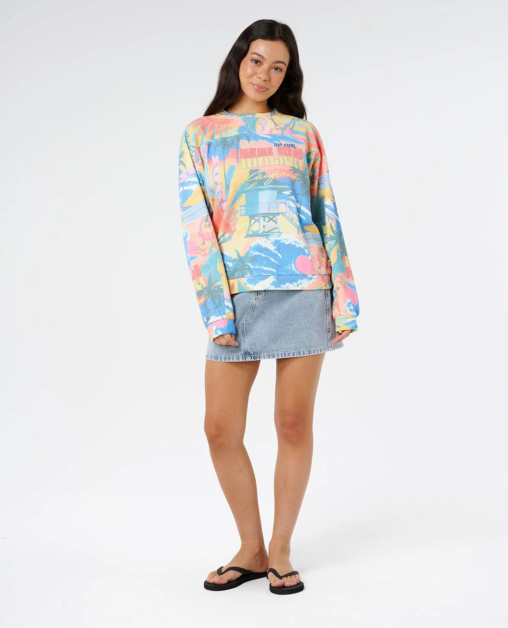 Sweat crew Surf side relax Rip Curl