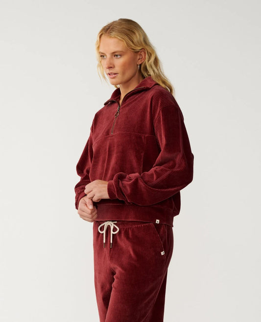 Sweat 3/4 zippé Cosy Rip Curl