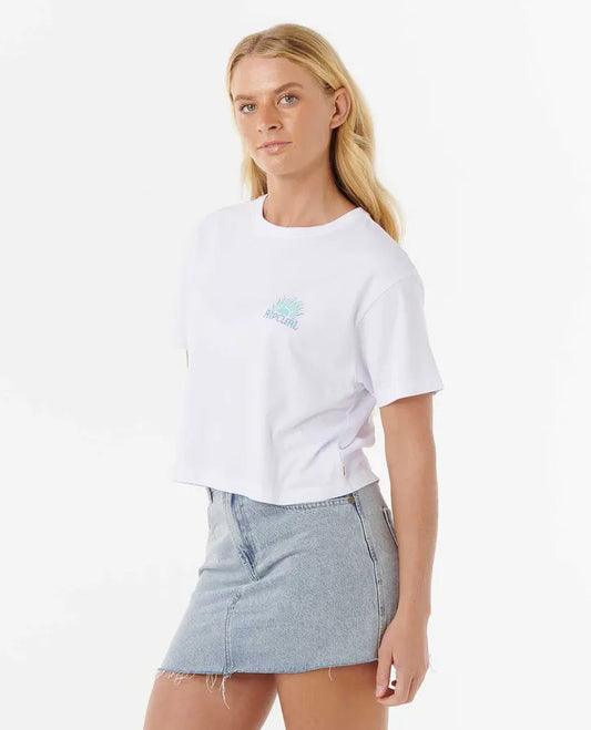 Tee shirt crop Sunrise Rip Curl