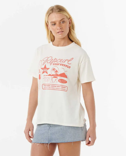 Tee shirt Surf supply Rip Curl