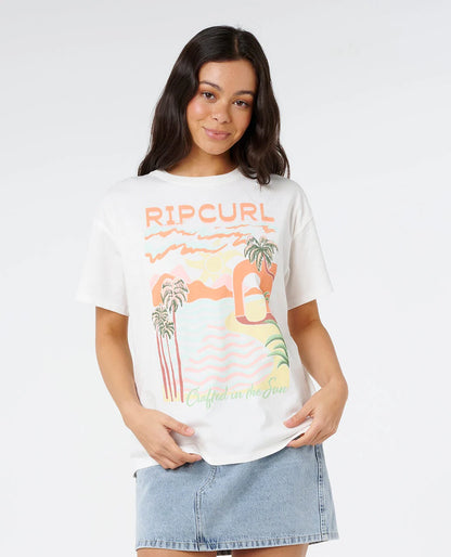 Tee shirt Half moon bay Rip Curl