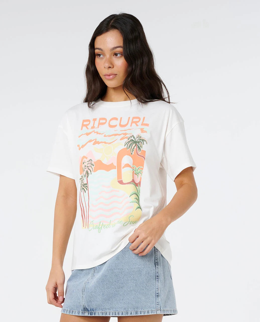 Tee shirt Half moon bay Rip Curl