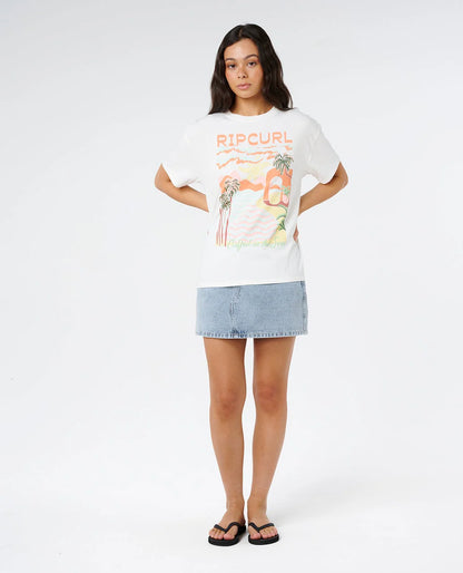 Tee shirt Half moon bay Rip Curl