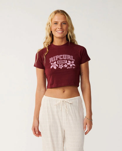 Tee shirt baby Retro swell Rip Curl