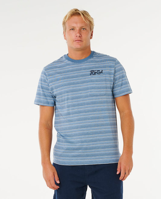 Tee shirt Pacific rinse stripe Rip Curl