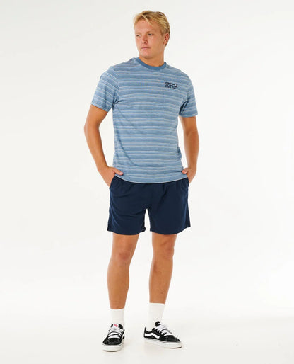Tee shirt Pacific rinse stripe Rip Curl