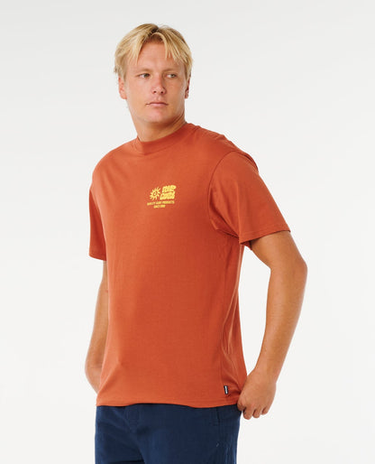 Tee shirt Pacific rinse glass off Rip Curl