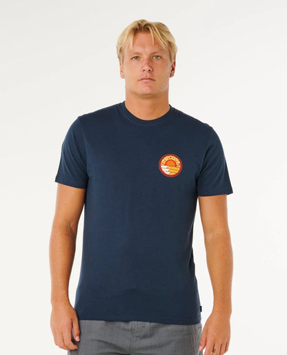 Tee shirt Pacific rinse stacked Rip Curl