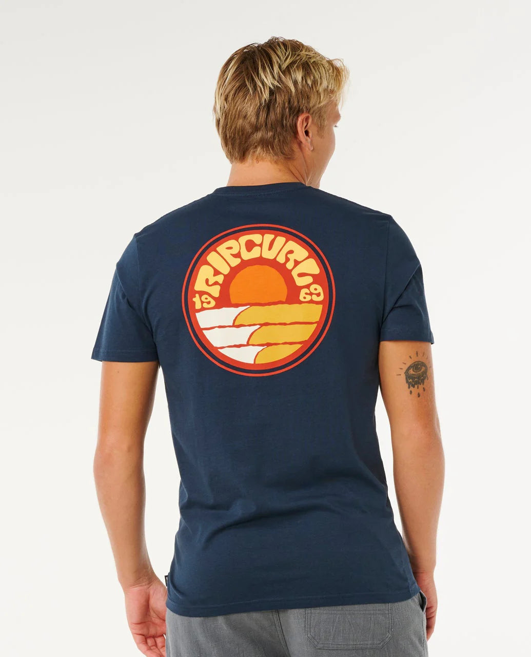 Tee shirt Pacific rinse stacked Rip Curl