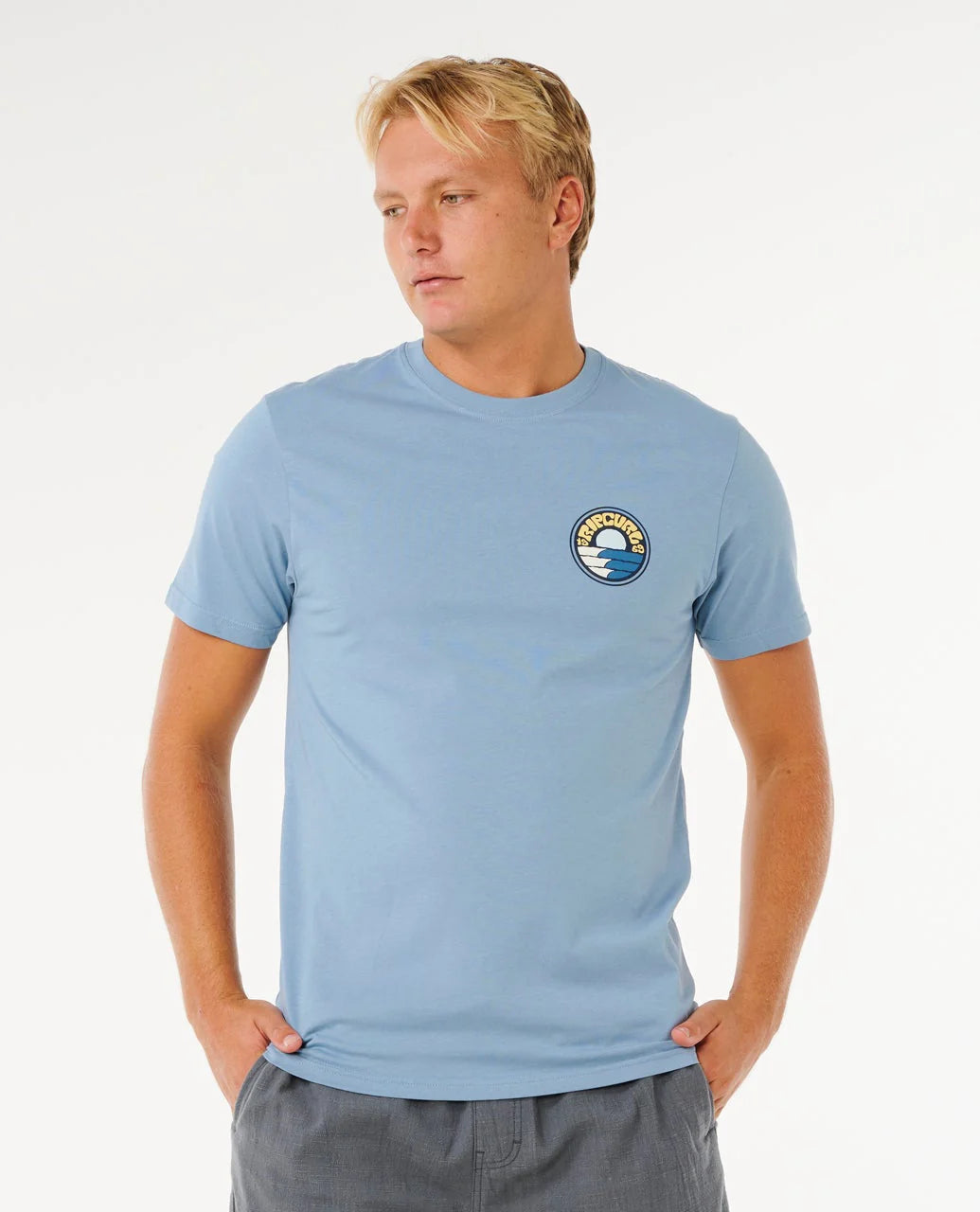 Tee shirt Pacific rinse stacked Rip Curl