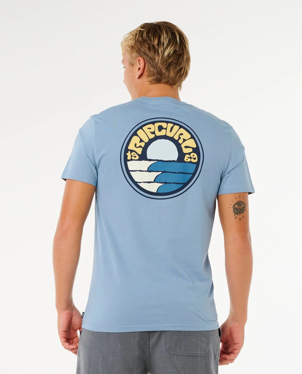 Tee shirt Pacific rinse stacked Rip Curl